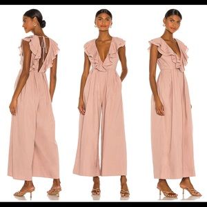 Free People Marta Jumpsuit in Clove Bark Size 0